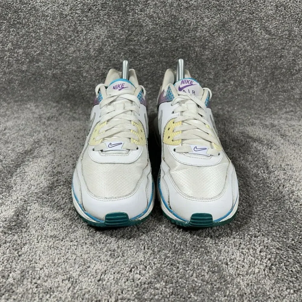 Nike Air Max Wright 378178-103 Women’s Size 8.5 White Athletic Shoes Used